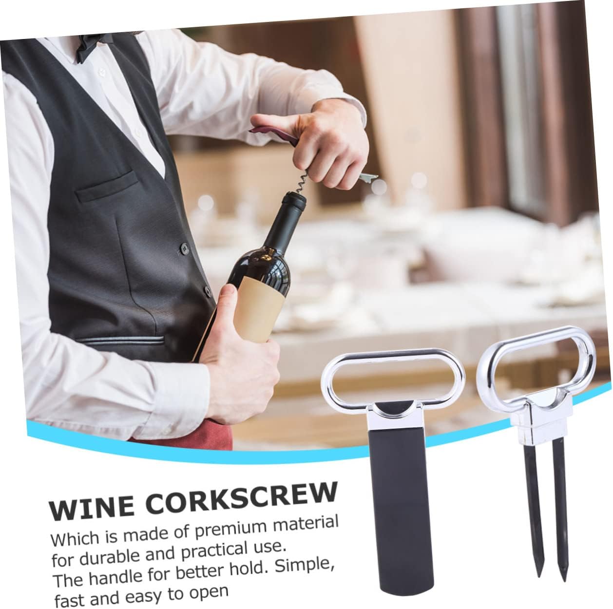 Zerodeko Portable Wine Cork Remover