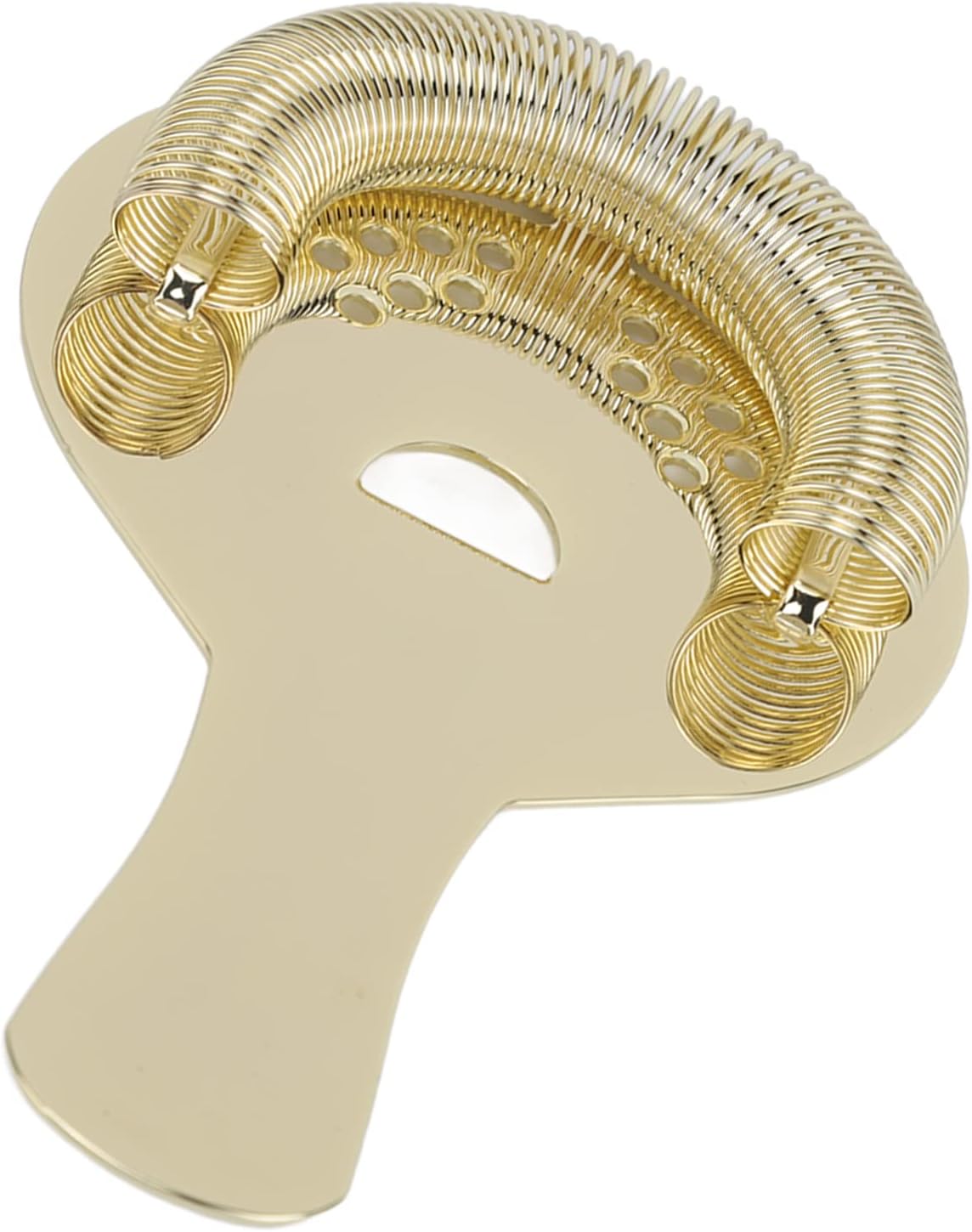 Noonedibs Stainless Steel Cocktail Strainer Professional Design Gold