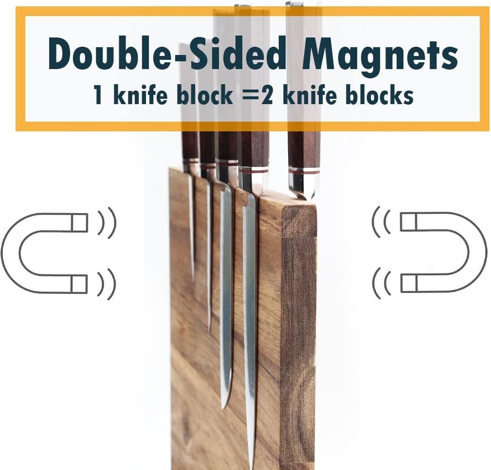 Resafy Magnetic Knife Block