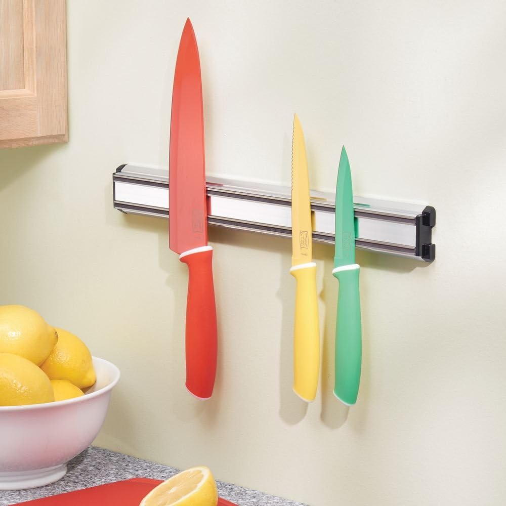 Must Have Wall-Mount Magnetic Knife Holder 14-Inch Heavy DutyStainless Steel