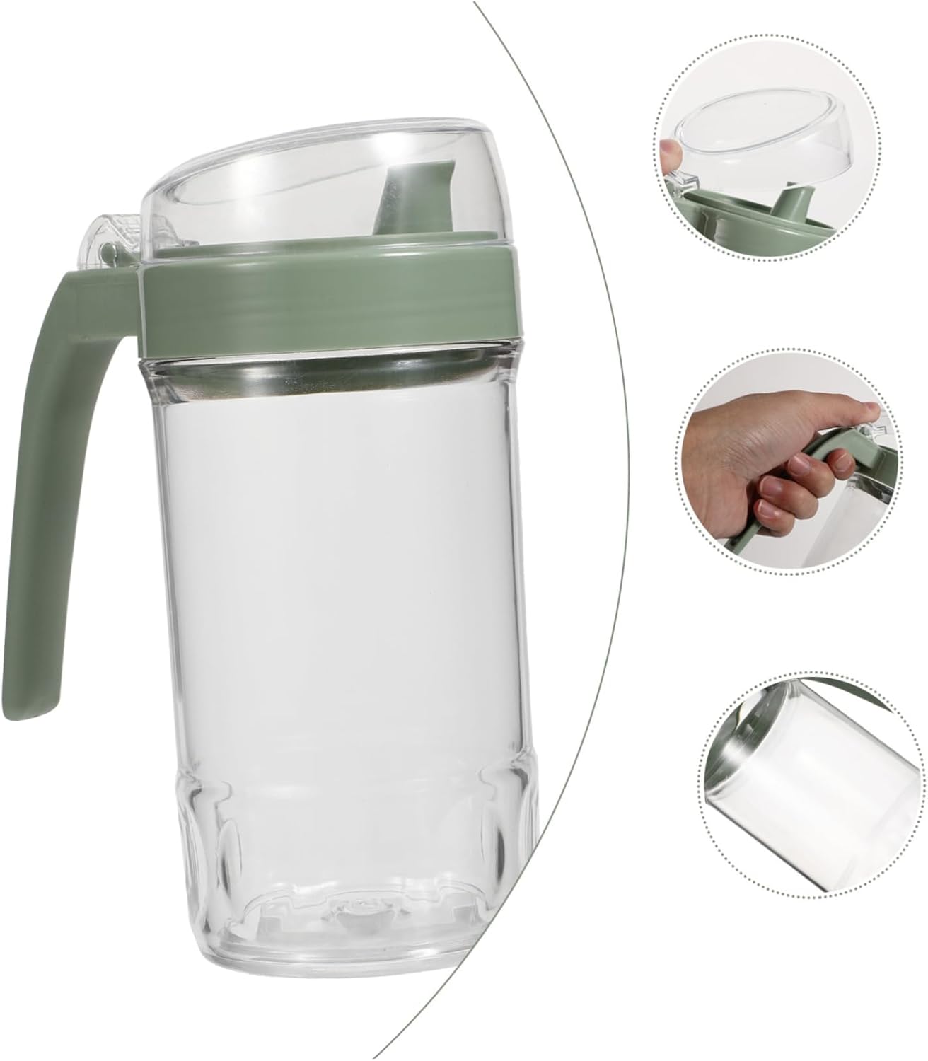 DECHOUS 500ml Acrylic Oil Squeeze Bottle