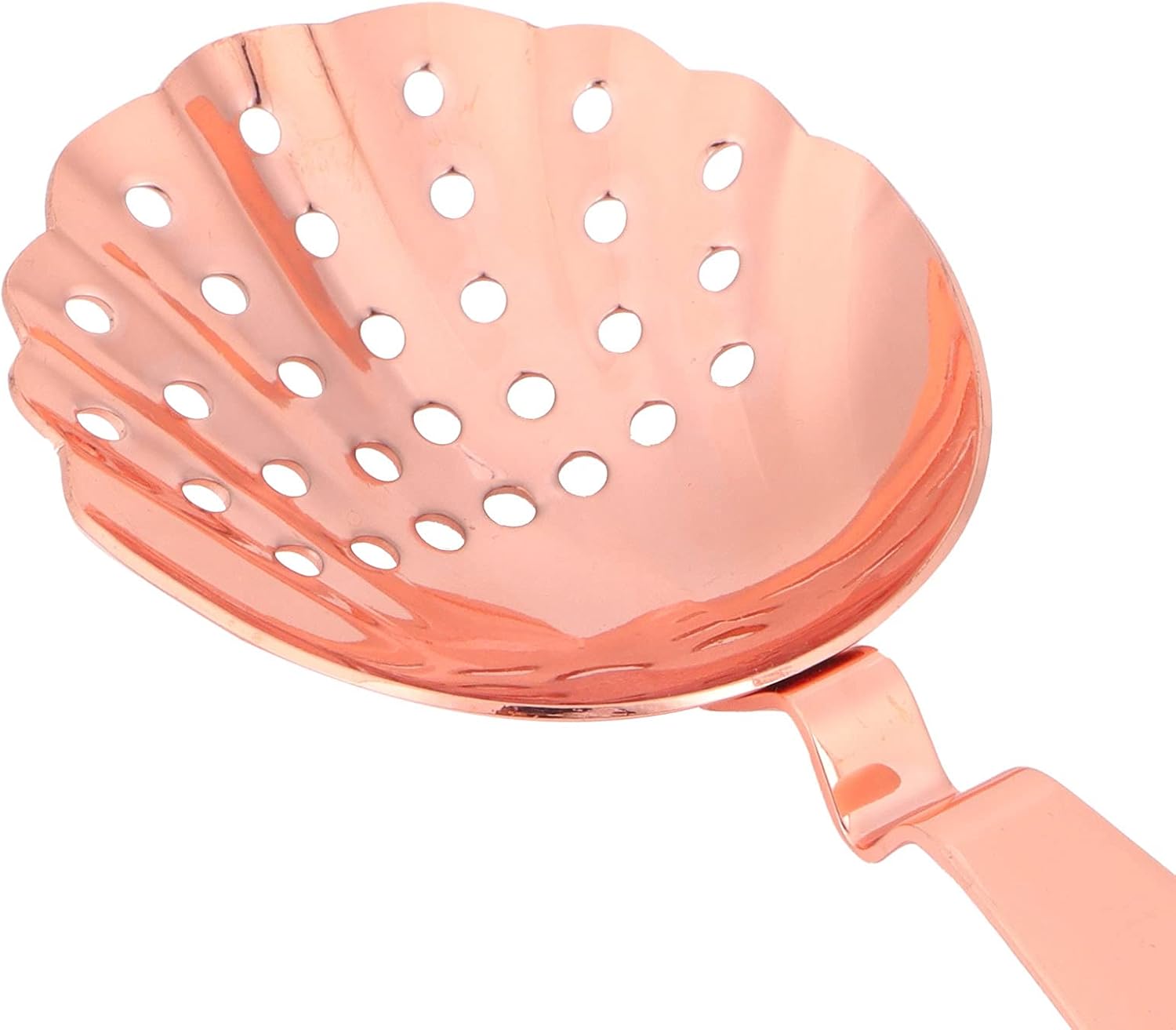 Sturdy Stainless Steel Cocktail Strainer Rose Gold