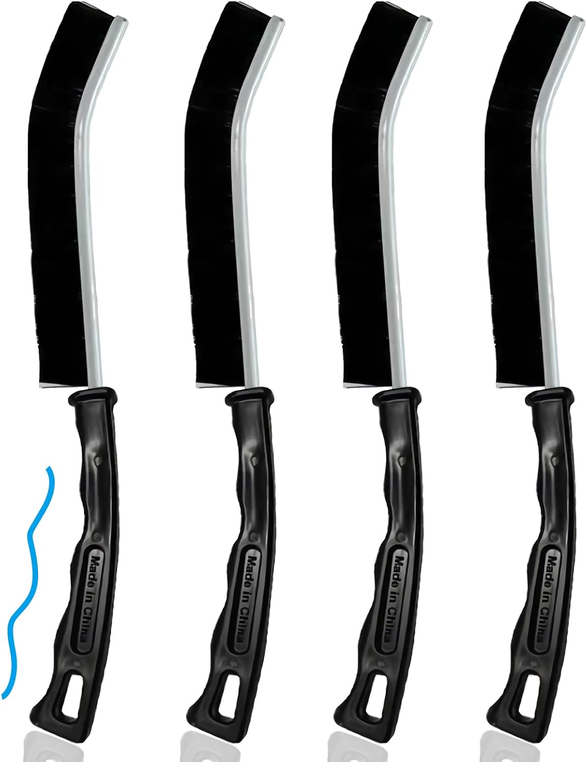 TOSKEAFI Crevice Cleaning Brush for Small Spaces 4-Piece Set