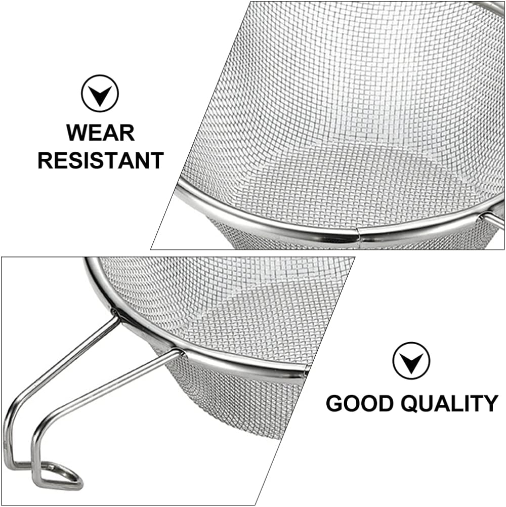 Fishing GlassSoup Skimmer Stainless Steel Strainer for Noodles Tea Eggs