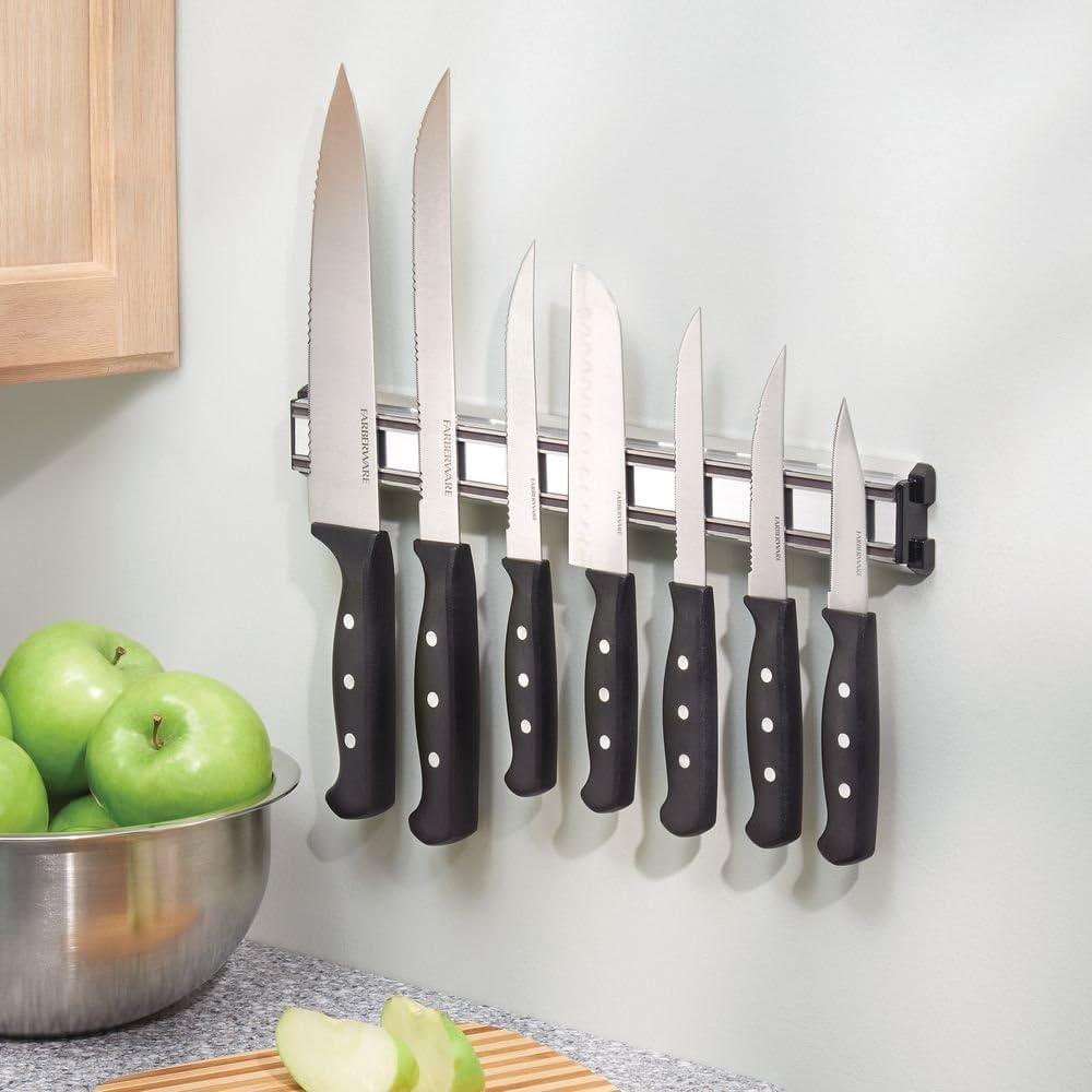 Must Have Wall-Mount Magnetic Knife Holder 14-Inch Heavy DutyStainless Steel