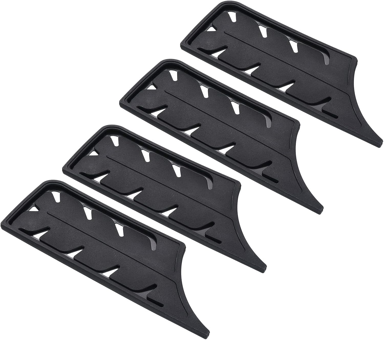 Patikil 4 x Plastic Safety Knife Covers for 7 Nakiri Knives Black