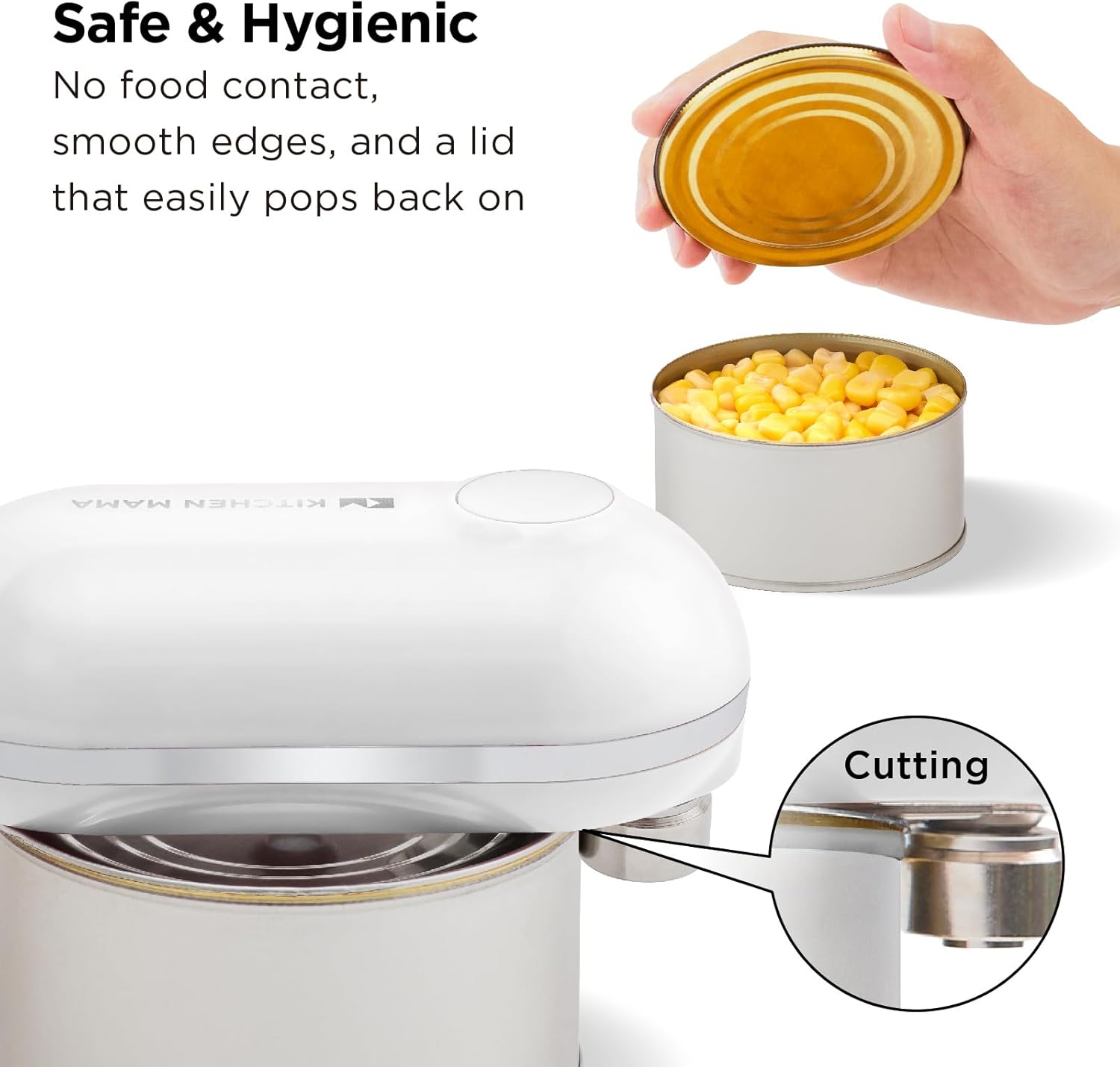 Kitchen Mama Mini Plus Rechargeable Electric Can Opener