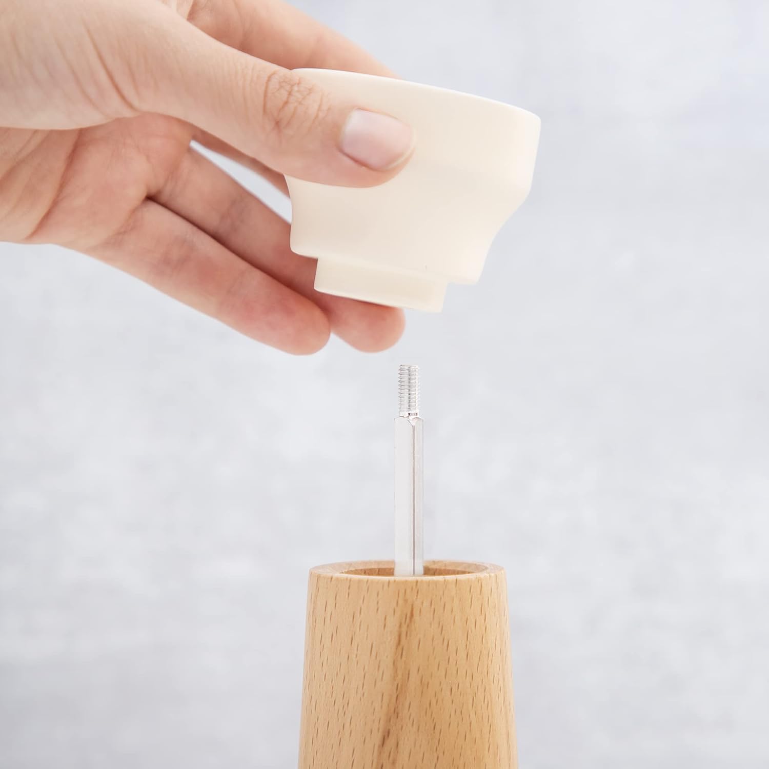 Modern Classy Salt Pepper Grinder Set for Home Kitchen by Rae Dunn