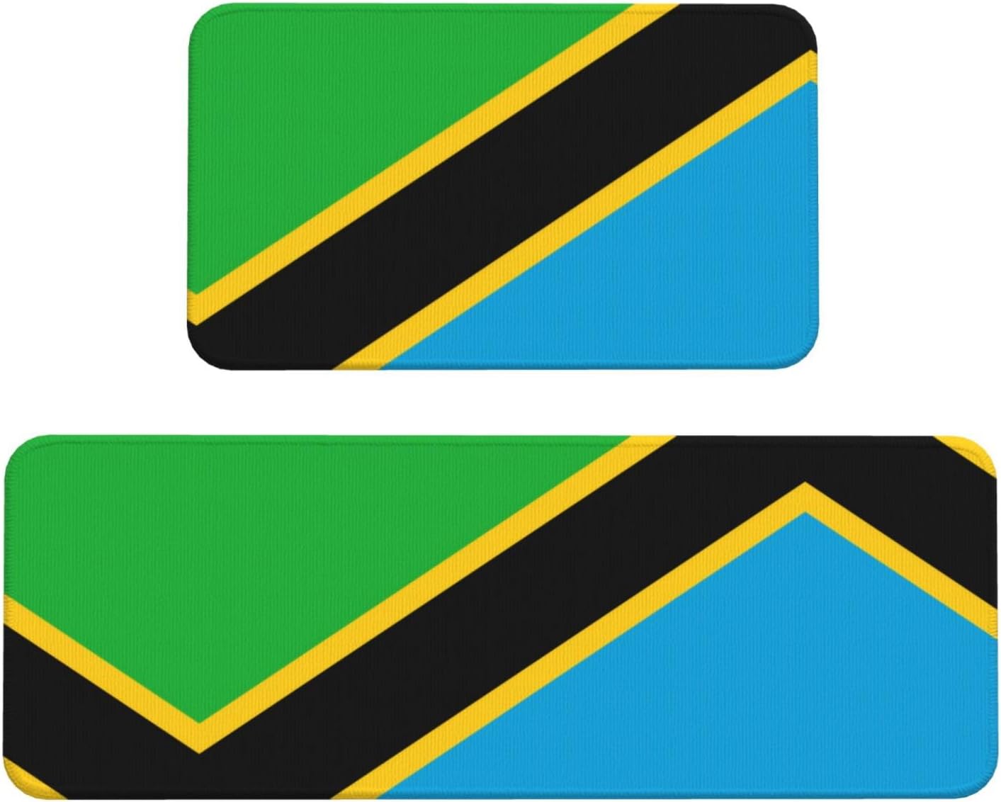 Tanzania-Printed Kitchen Mat 2-Pack
