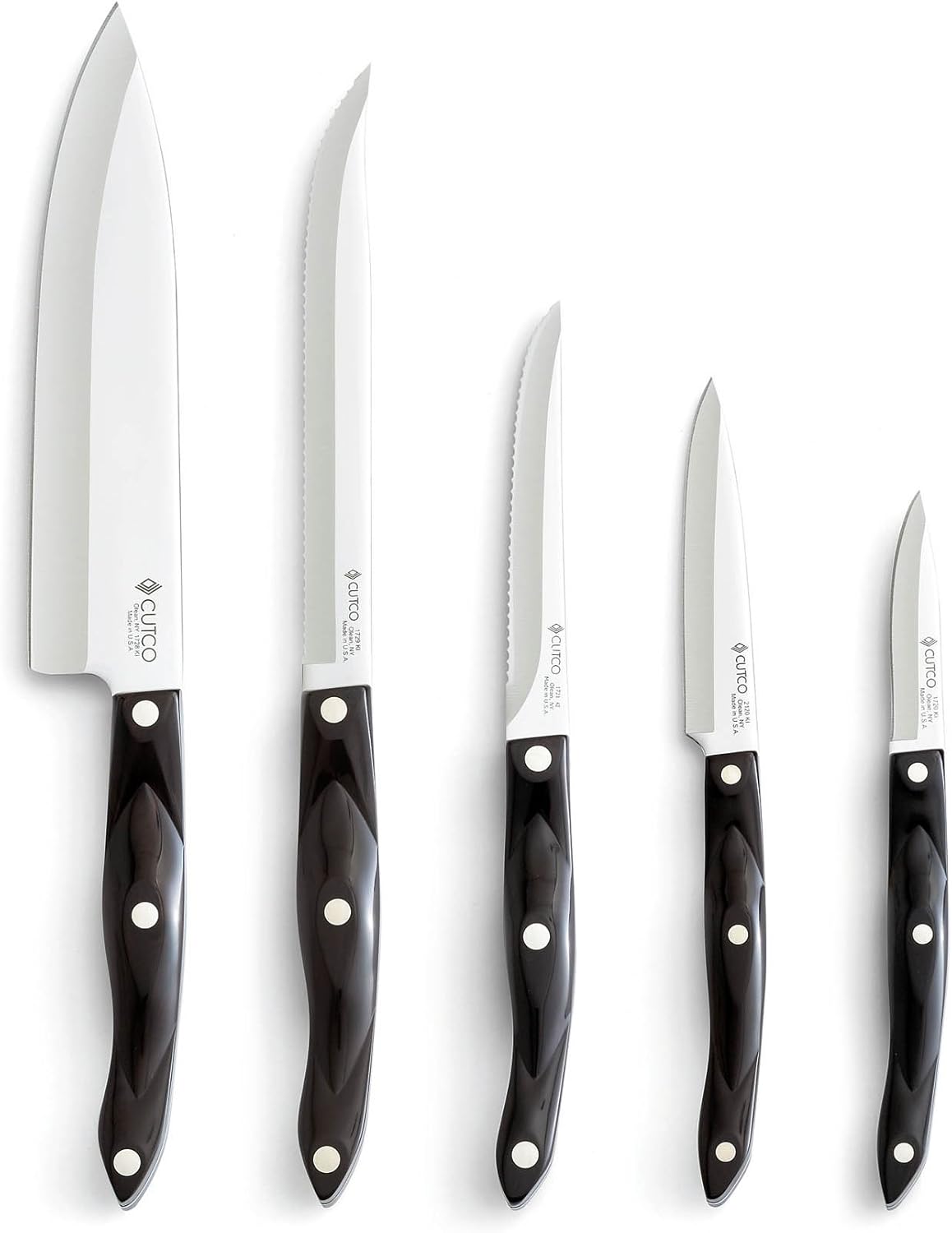 CUTCO 5-Piece knives set compact and sharp