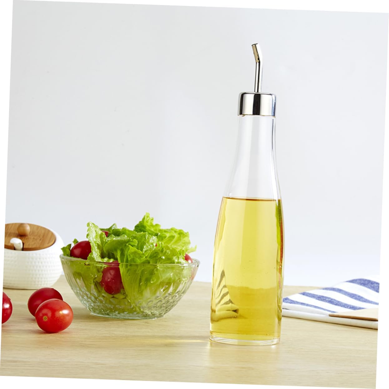 Unomor Acrylic Vinegar Pot Seasoning Jar