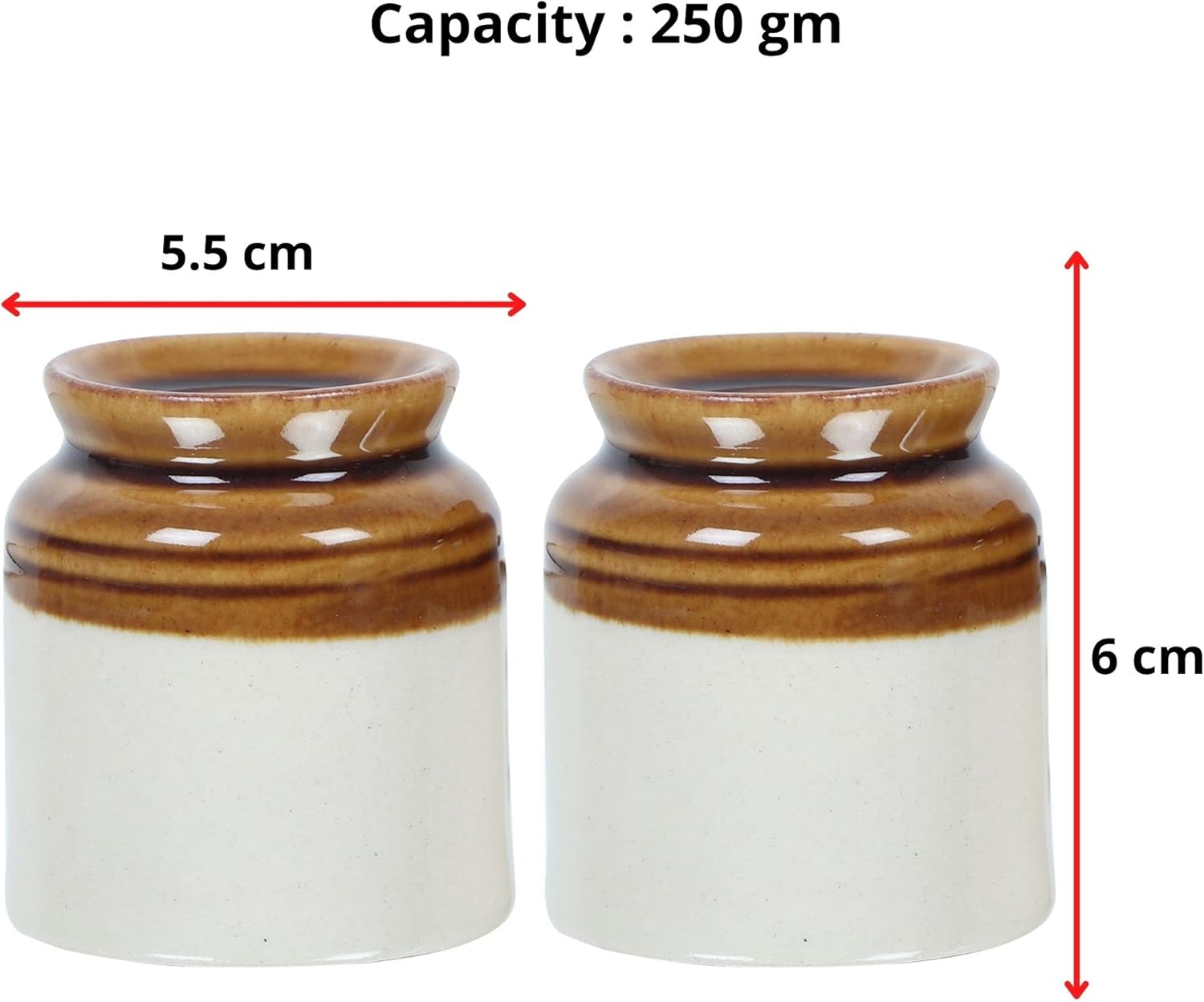Vintez Salt Pepper Shakers Set High-Quality Ceramic Dispensers