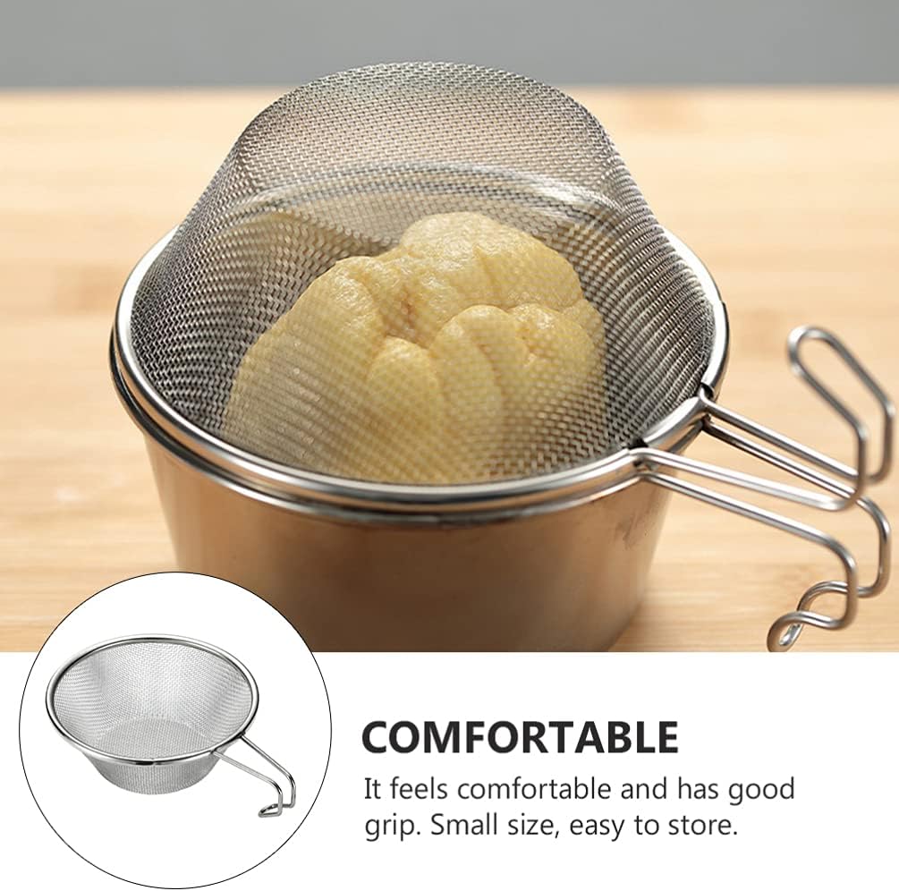 Fishing GlassSoup Skimmer Stainless Steel Strainer for Noodles Tea Eggs