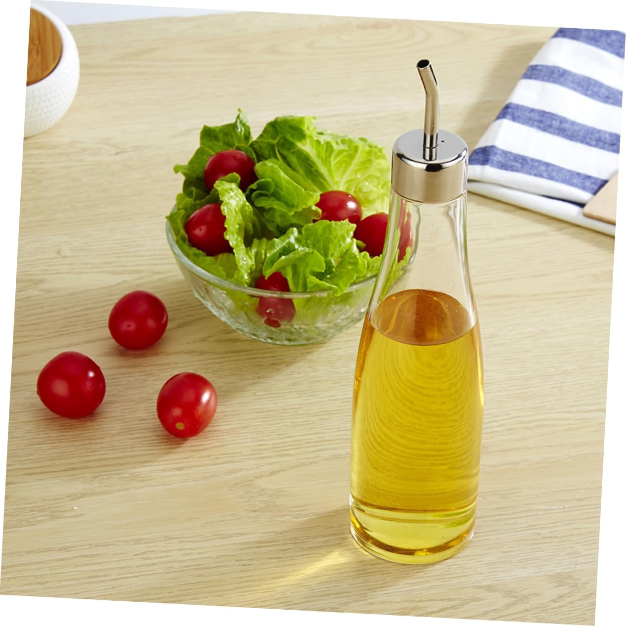 Unomor Acrylic Vinegar Pot Seasoning Jar