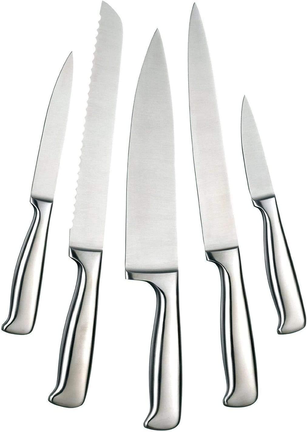 Exciting 5-Piece Kitchen Knife Block Set