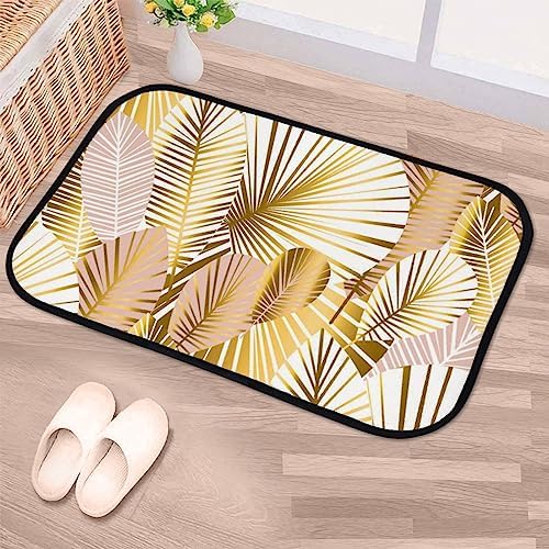 Bath Mat Gold Pale Rose