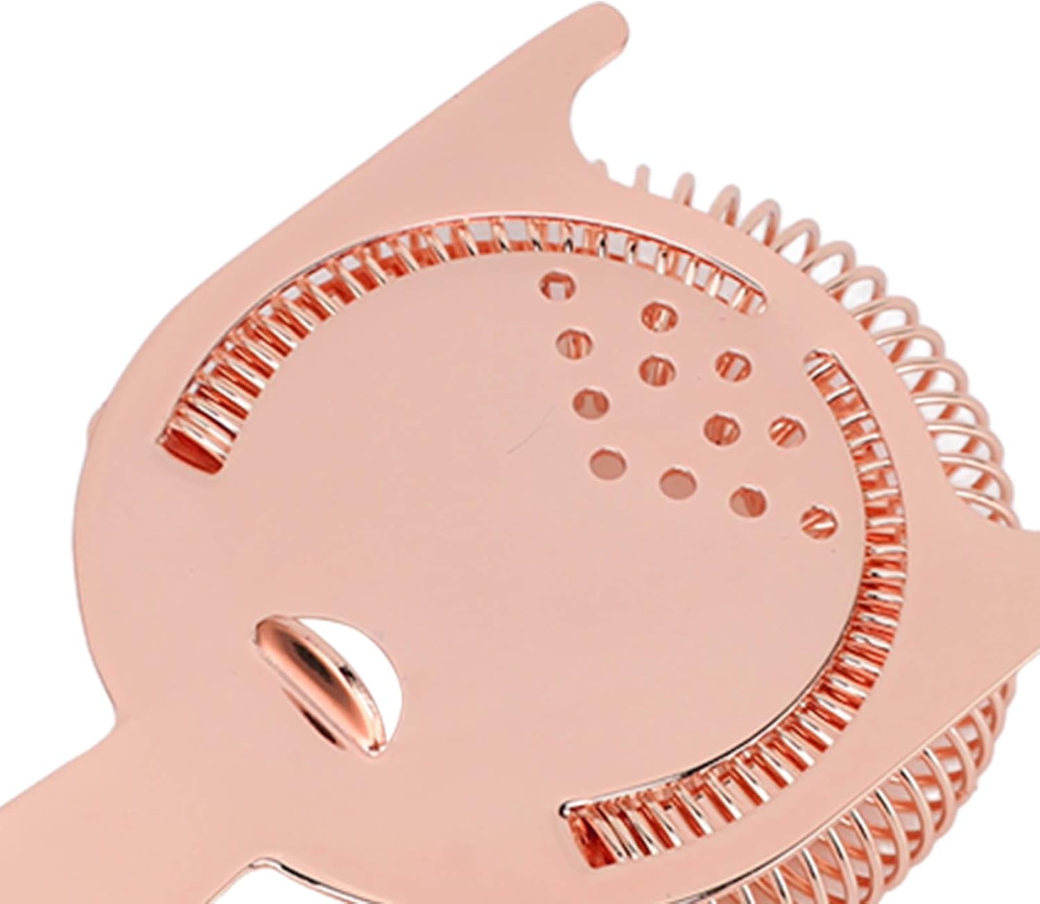 Stainless Steel Cocktail Strainer Rose Gold