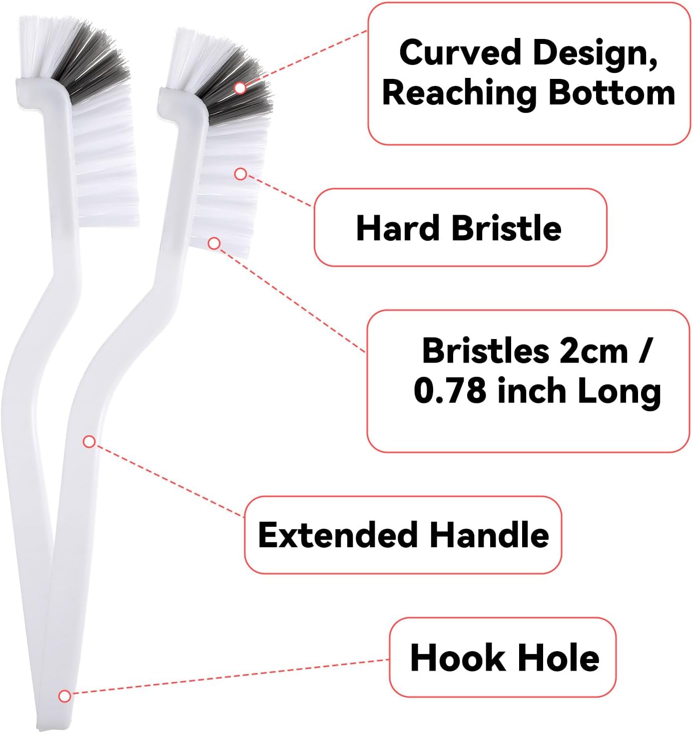 Ergonomic Crevice Cleaning Set