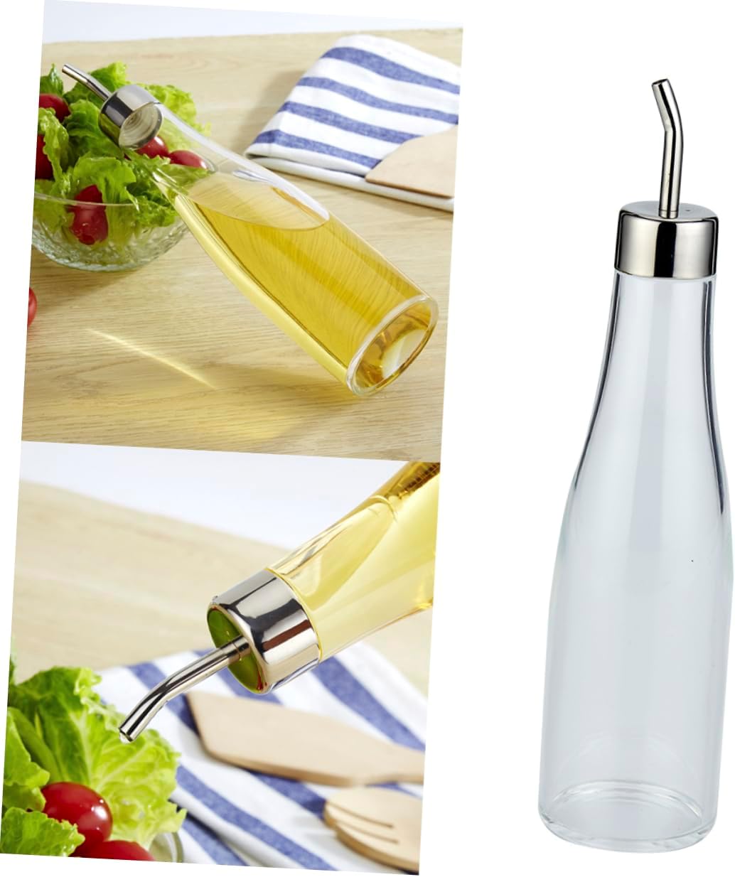 Unomor Acrylic Vinegar Pot Seasoning Jar