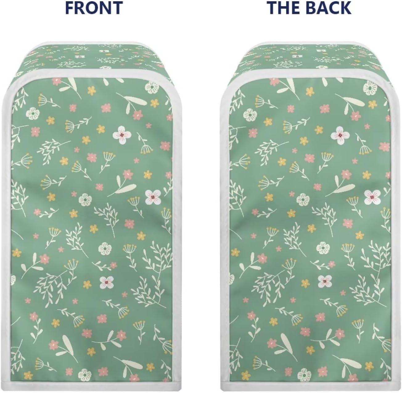 Green Floral Electric Can Opener Cover 1