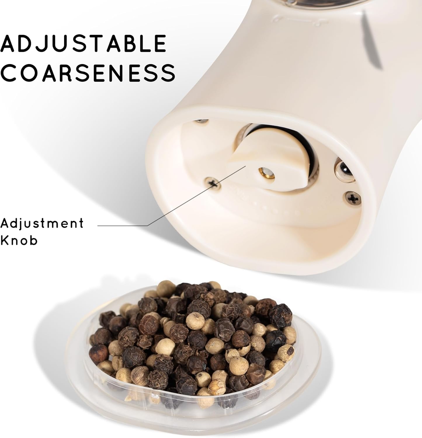 Flendy Gravity Electric Salt and Pepper Grinder