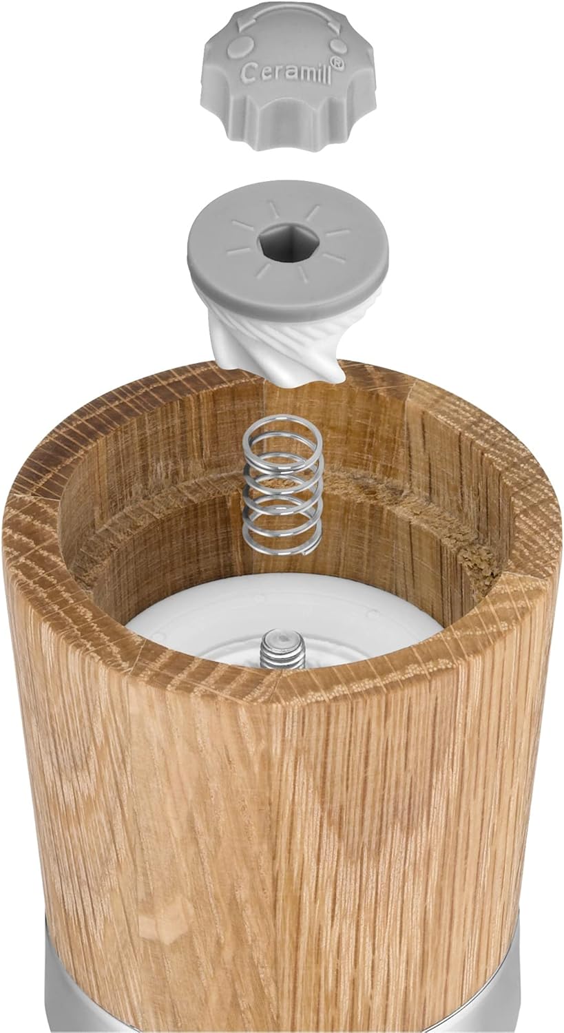 Durable Stylish WMF 2-Piece Salt Pepper Mills with Easy Storage