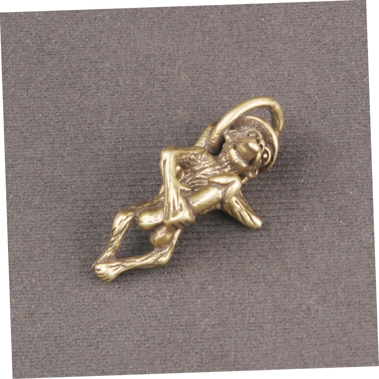Brass Monkey Keychain