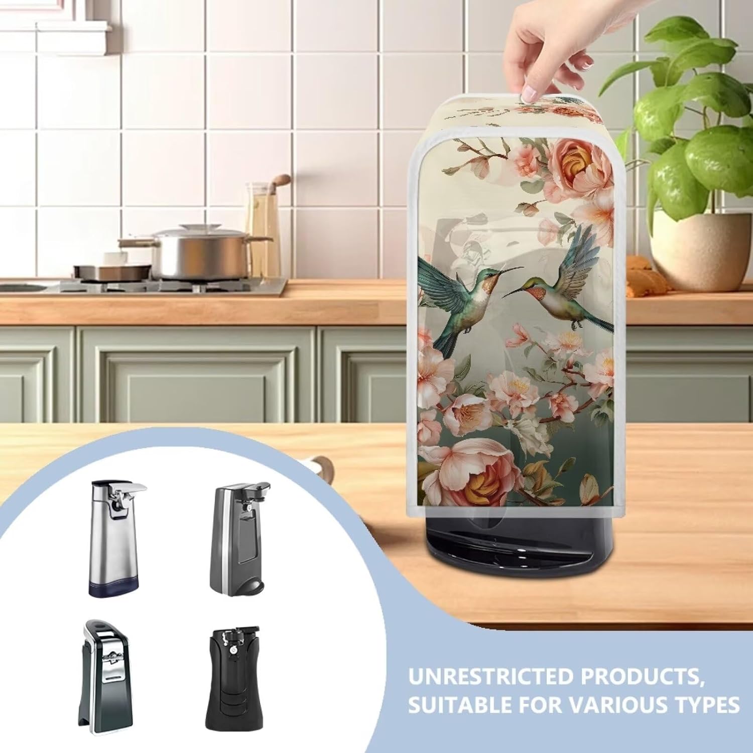 Humming Bird Can Opener Dust Cover Anti-Fingerprint