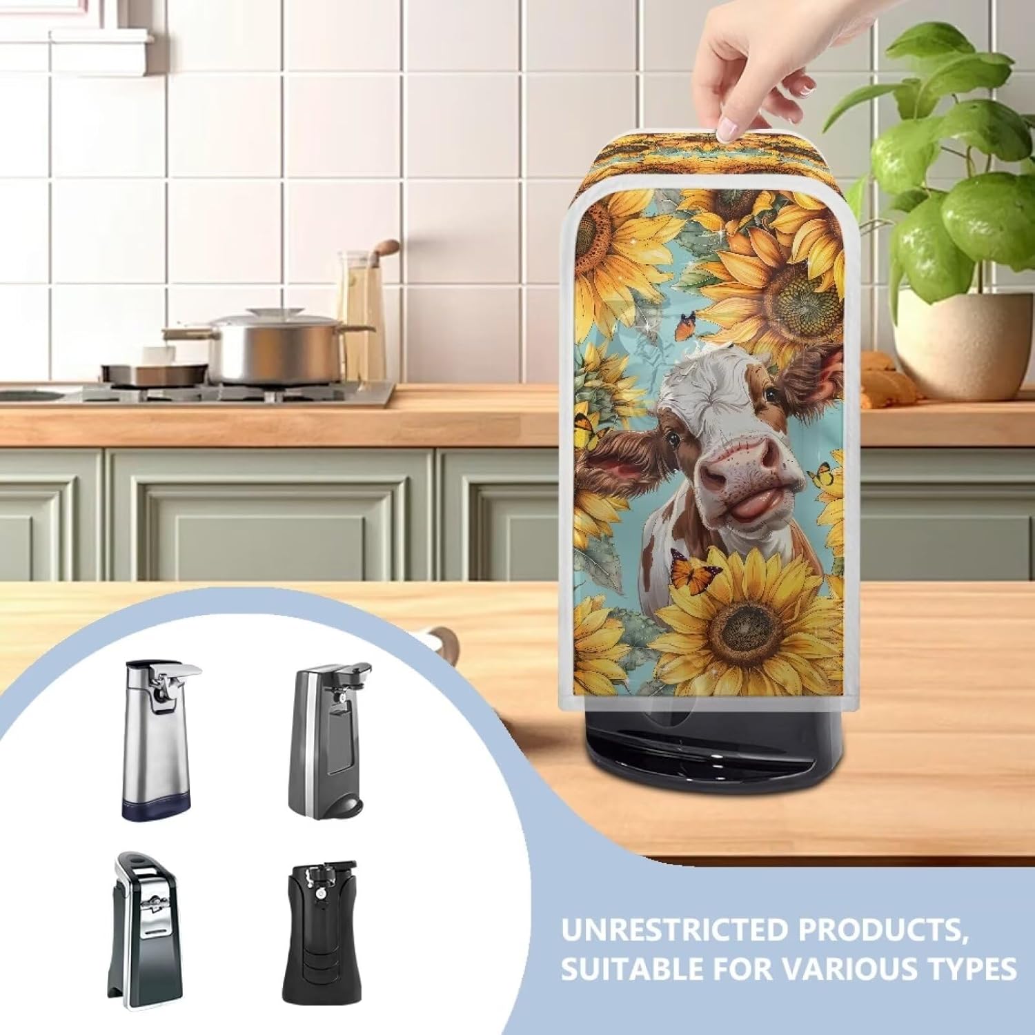 Machine Washable Can Opener Cover - Durable Protection for Your Kitchen