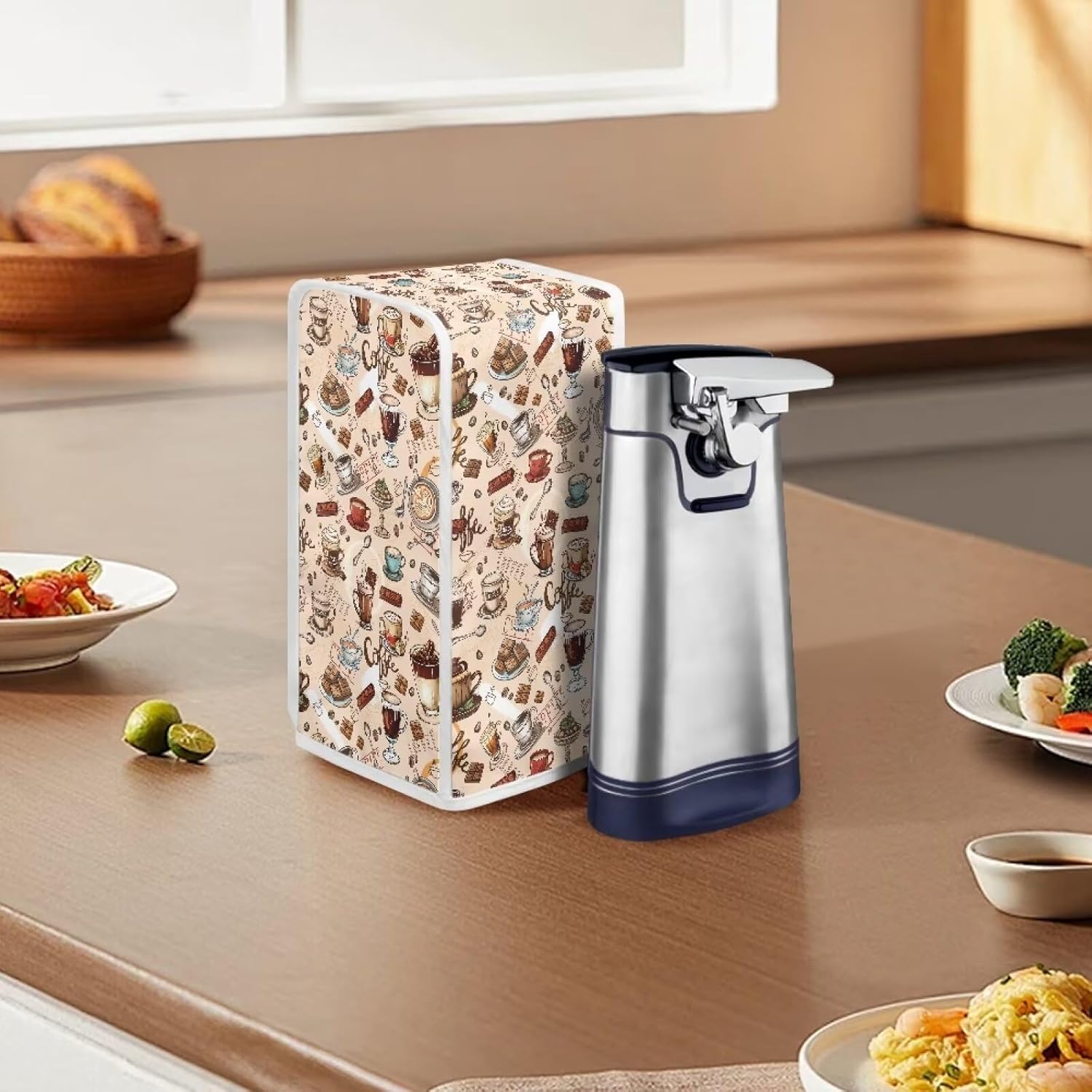 Fuojuvelie Coffee Electric Can Opener Cover Dustproof