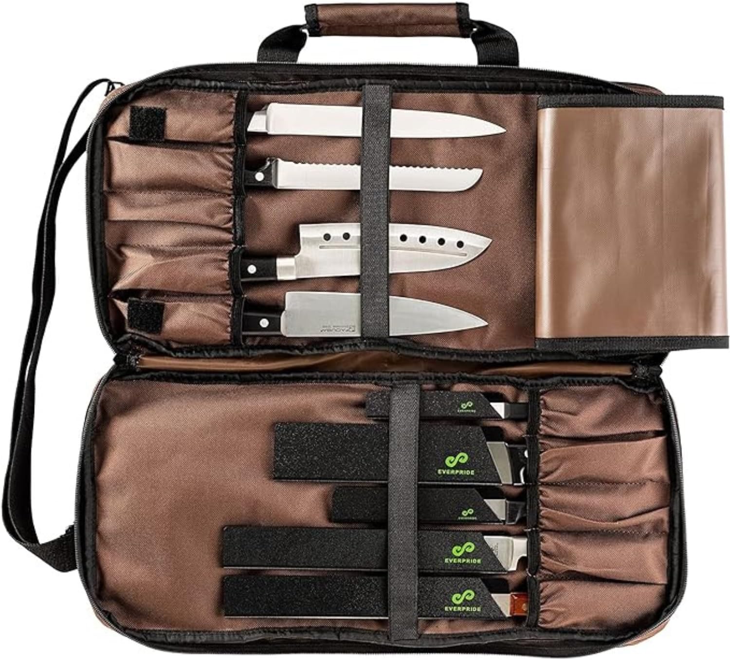 flatsack chef knife bag for 20 knives