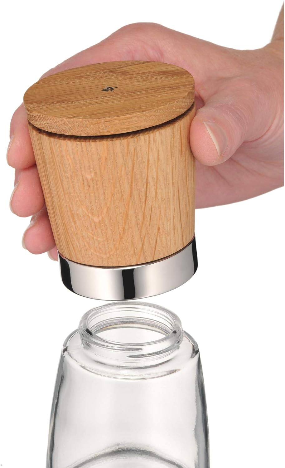 Durable Stylish WMF 2-Piece Salt Pepper Mills with Easy Storage