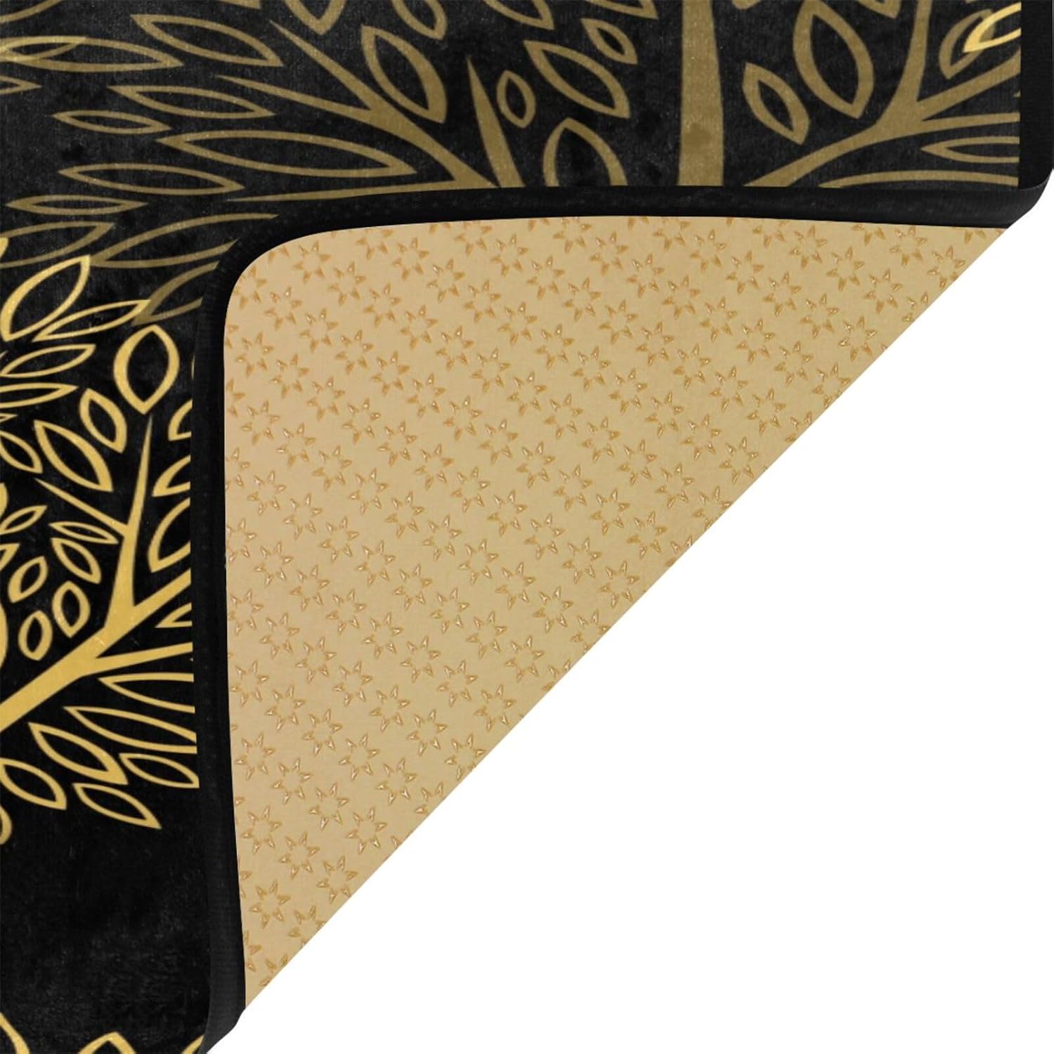 Golden Autumn Tree Anti-Fatigue Kitchen Mat