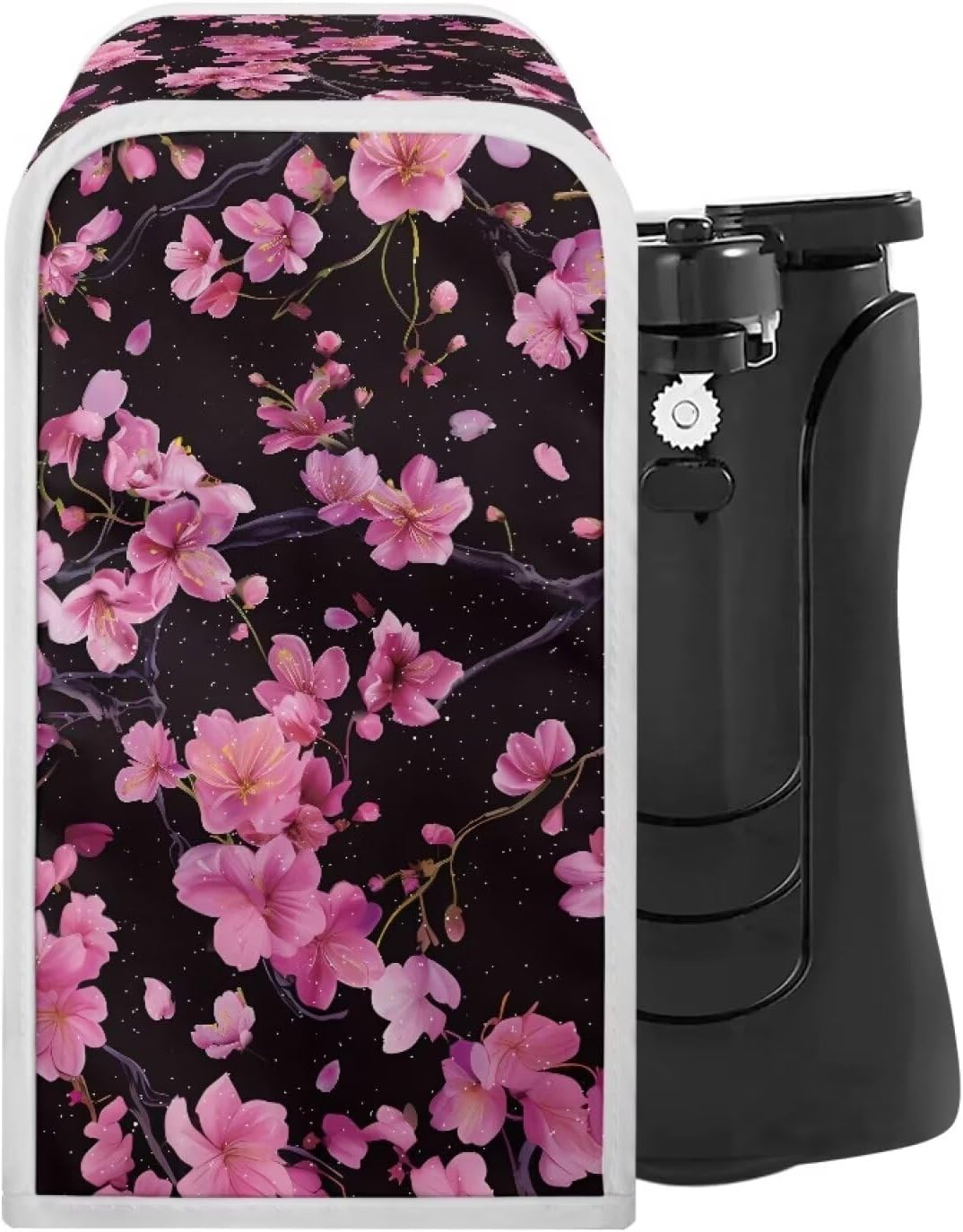 ZUXONGSY Peach Blossom Can Opener Dust Cover Pink Electric