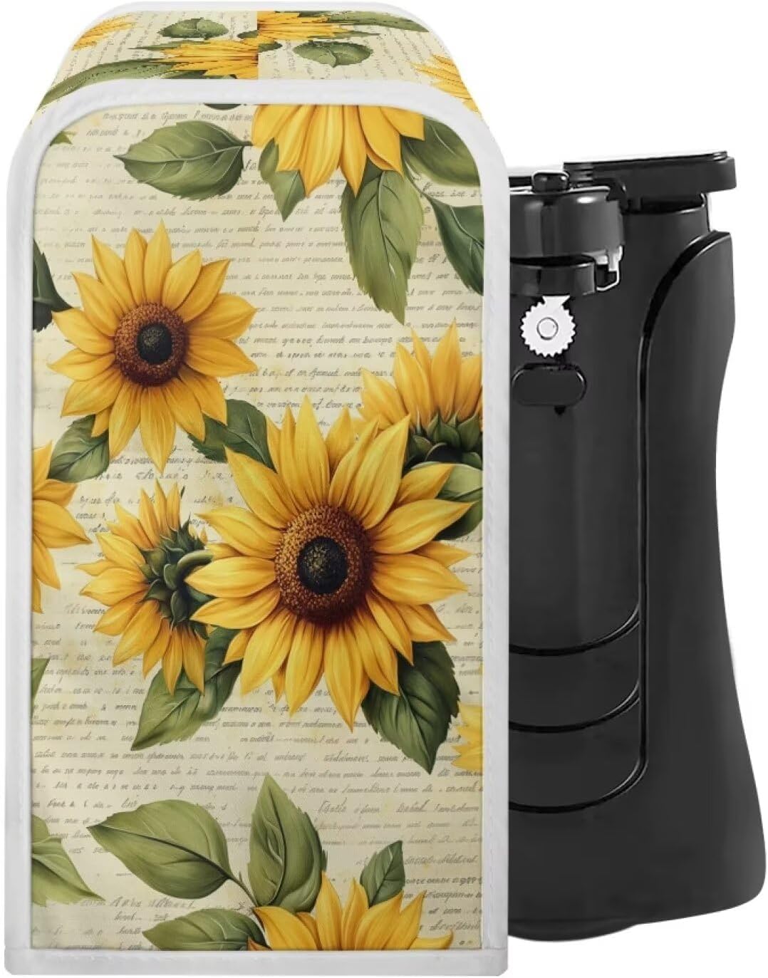 Sunflowers Square Can Opener Cover
