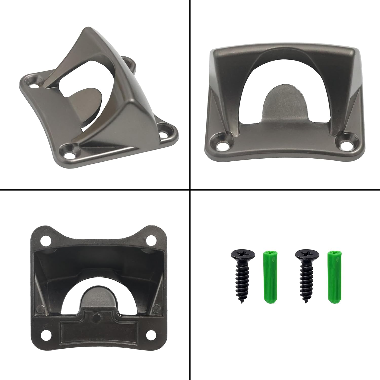 Rust-Resistant Wall-Mounted Beer Bottle Opener
