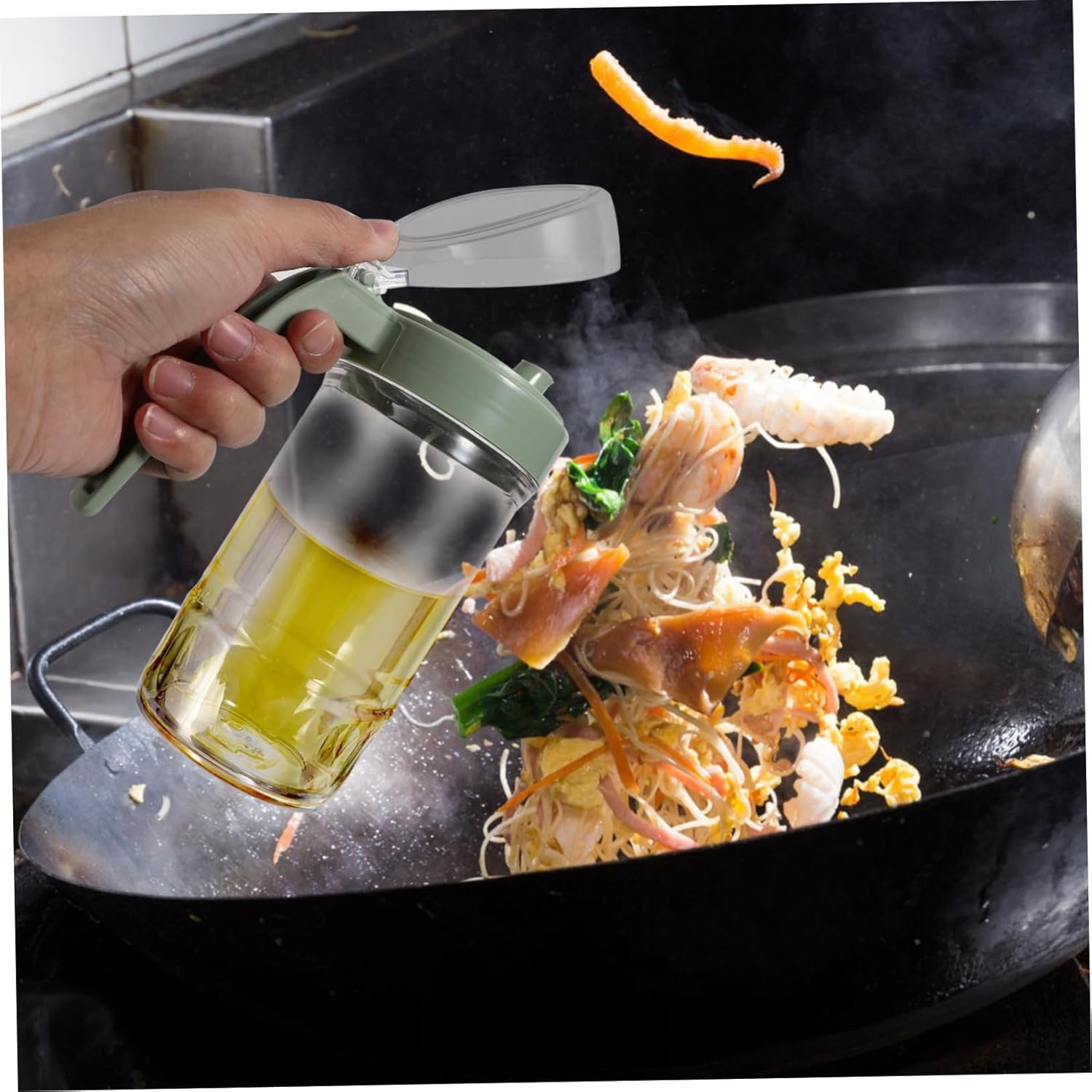 VOSAREA 2-Piece Oil and Vinegar Dispenser Set