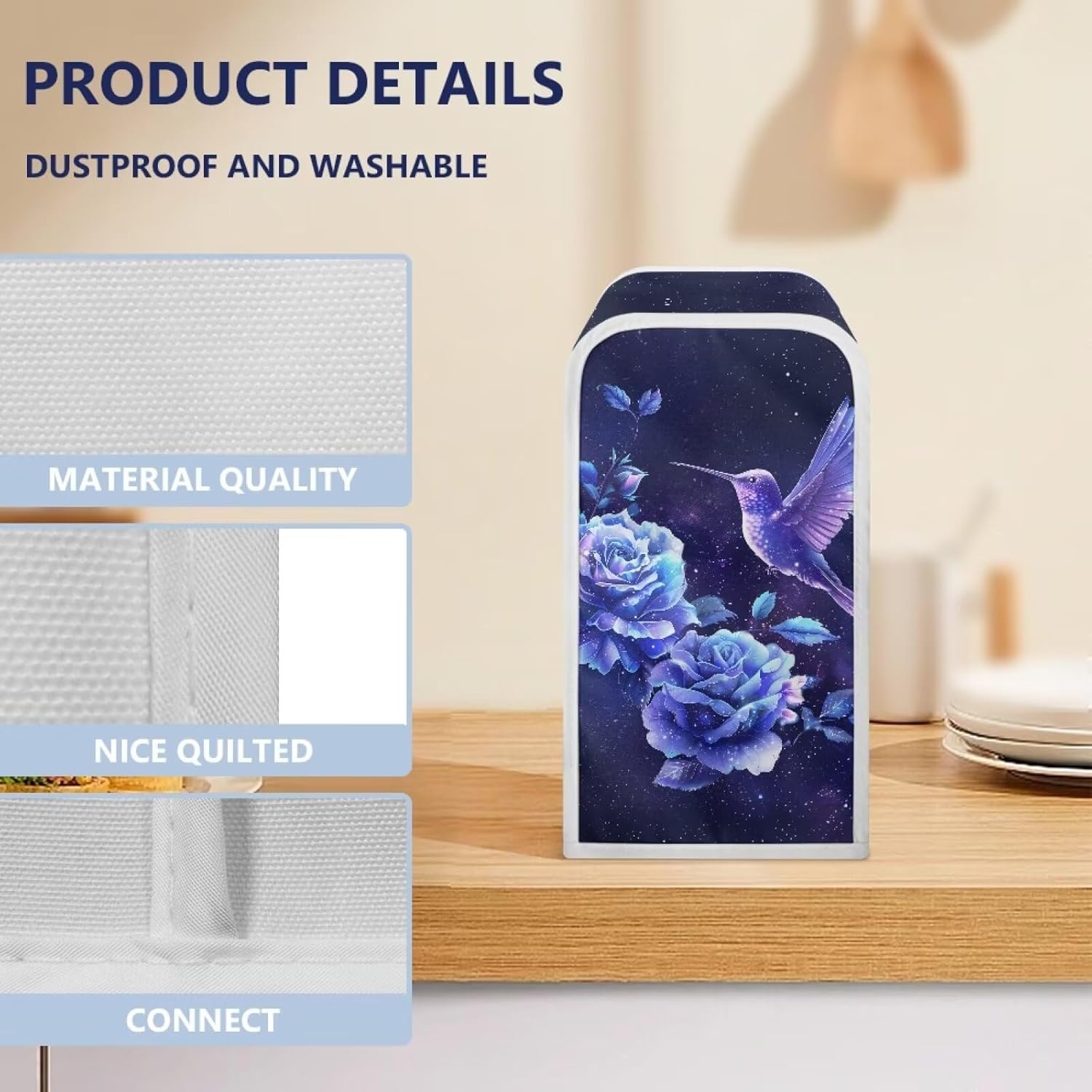 hummingbird electric can opener dust and stain protection cover