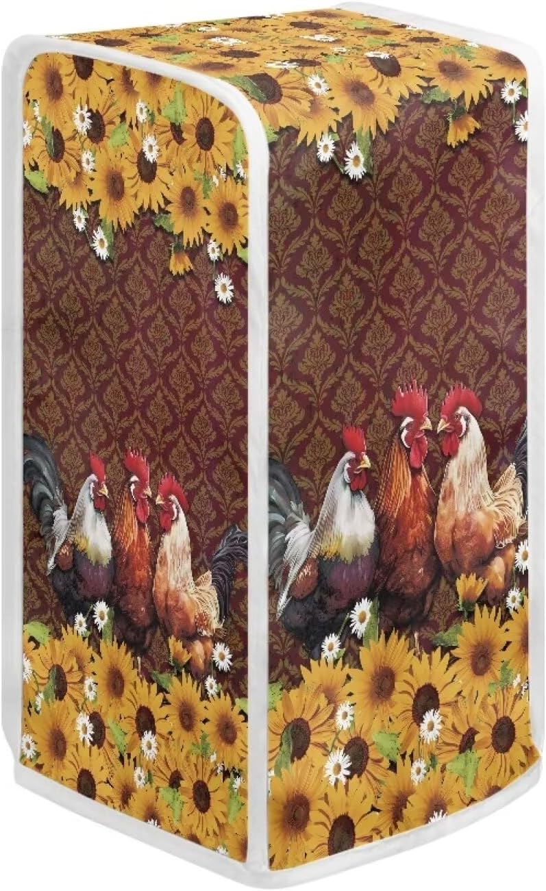 Durable Dustproof Can Opener Cover for Rooster Kitchen Gadgets