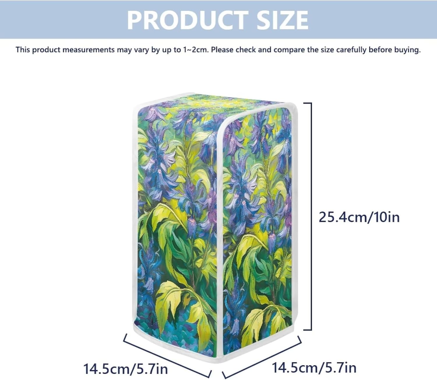 Tropical Palm Leaves Electric Can Opener Dust Cover Stylish and Durable KitchenFixture