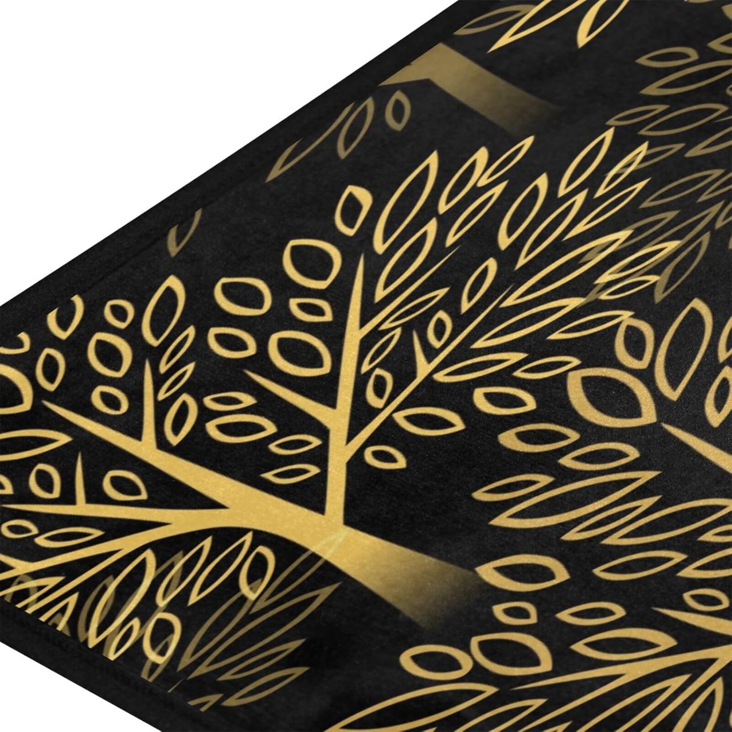 Golden Autumn Tree Anti-Fatigue Kitchen Mat