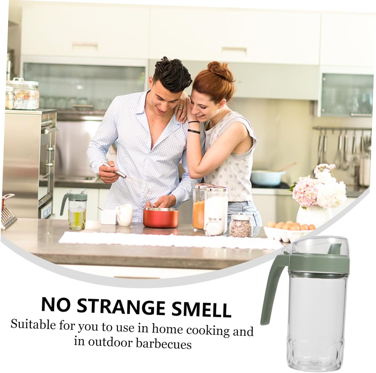 VOSAREA 2-Piece Oil and Vinegar Dispenser Set