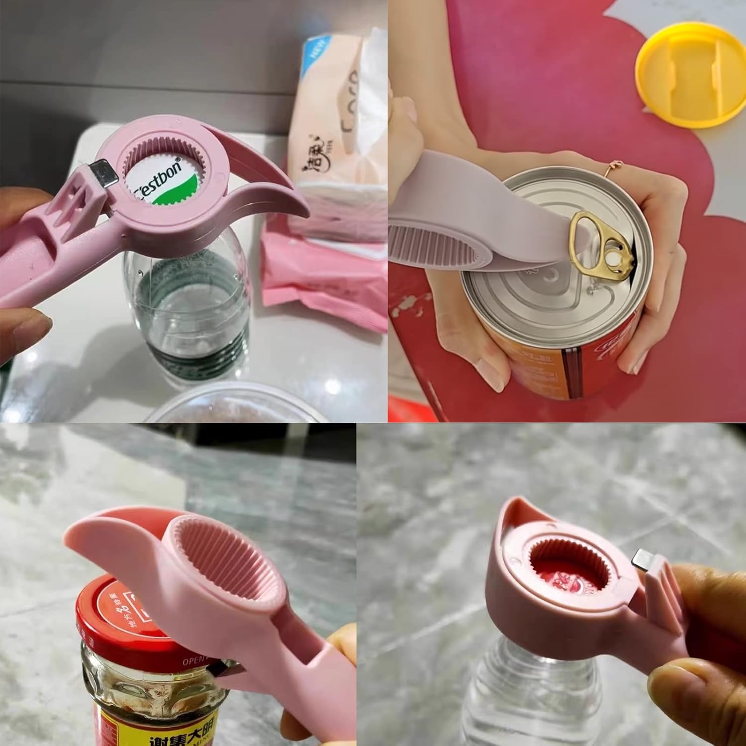 4-in-1 Jar Opener for Arthritic Hands and Seniors