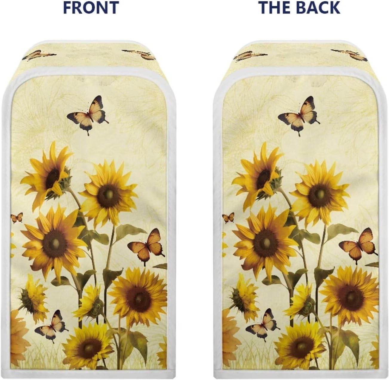 Sunflower Butterfly Electric Can Opener Dust Cover