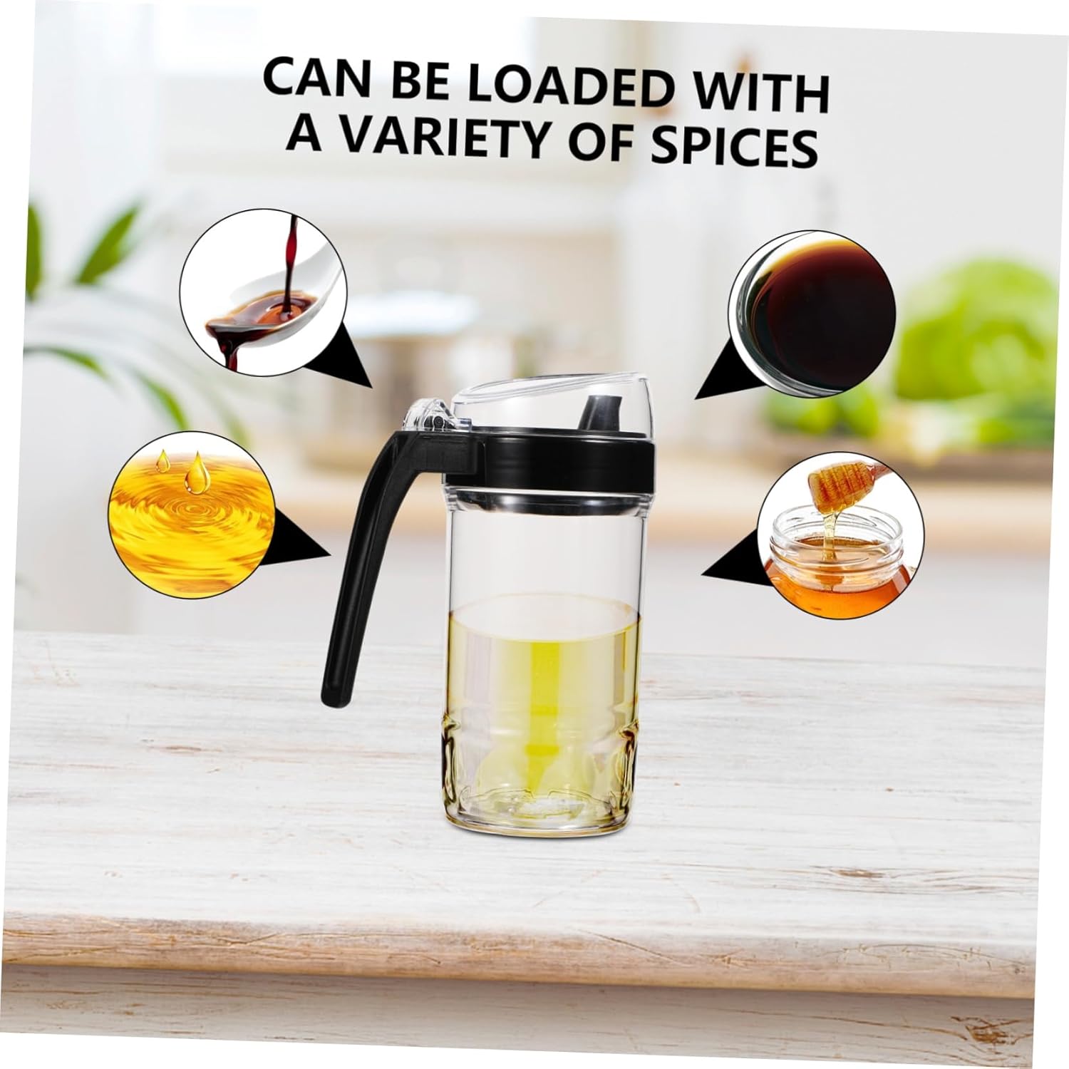Alipis 500ml Leak-Proof Oil Dispenser