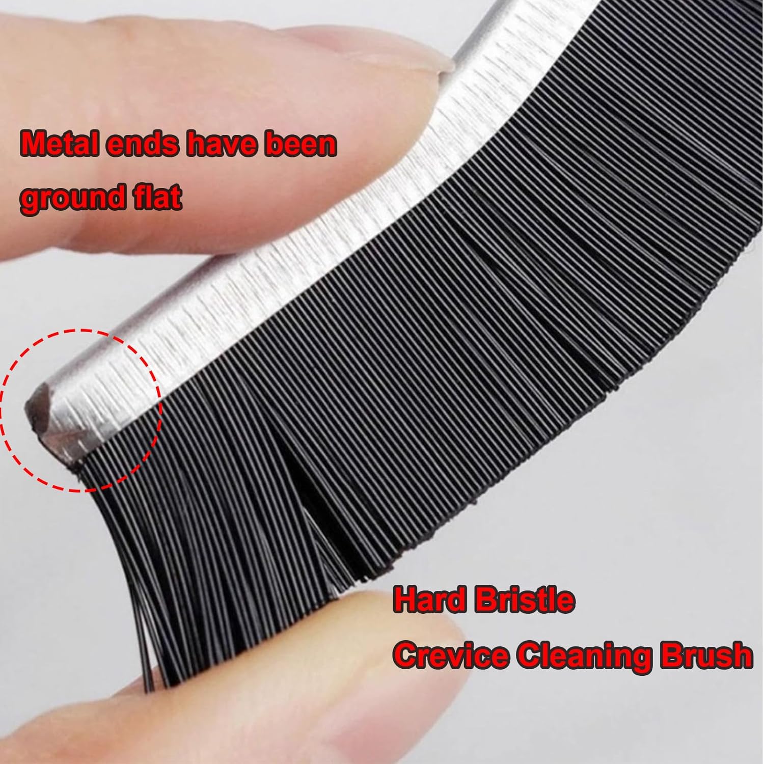 LAMSEA2-Piece Crevice Cleaning Brush for Narrow Gaps