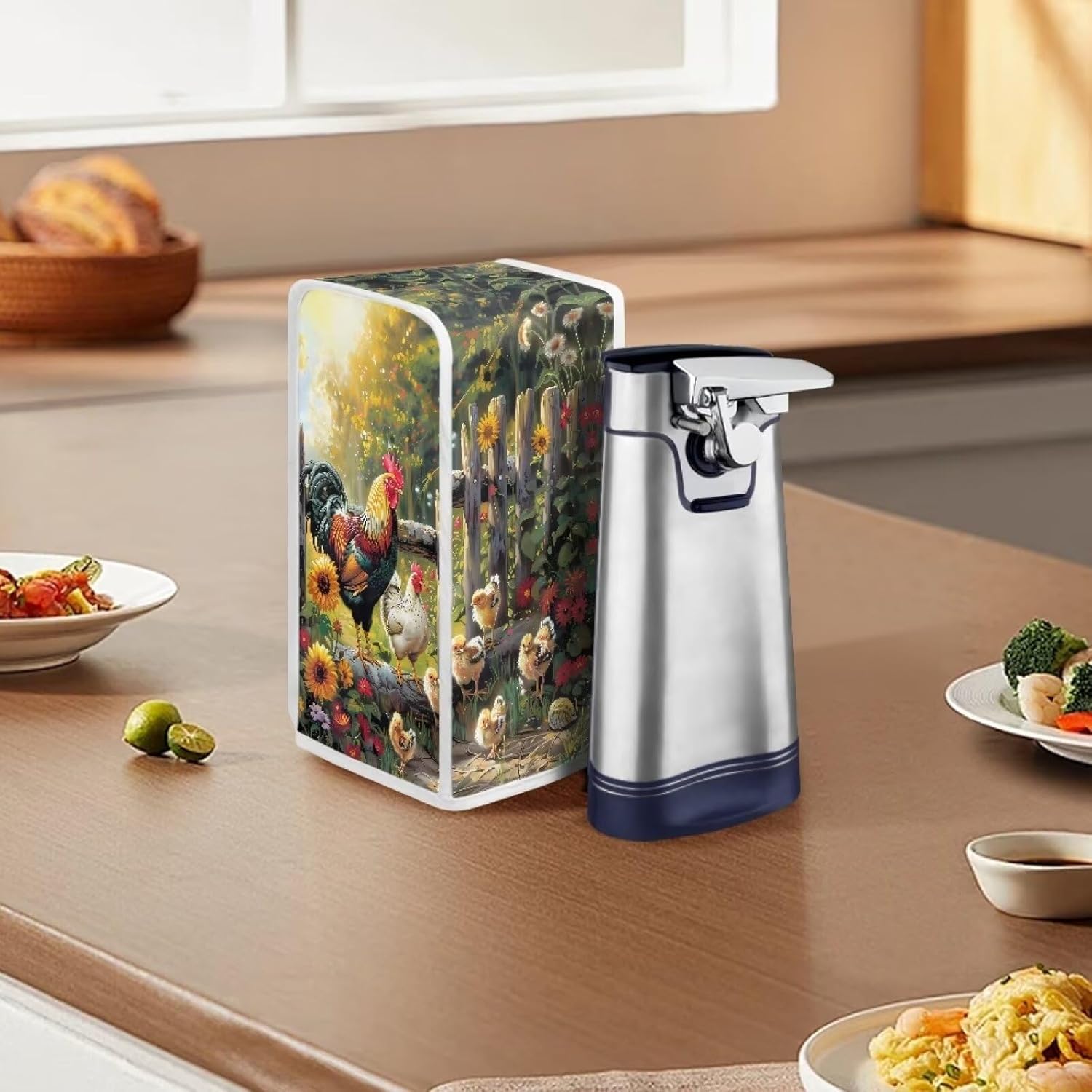 Dustproof Electric Can Opener Cover - Easy to Clean Perfectly Clean Life