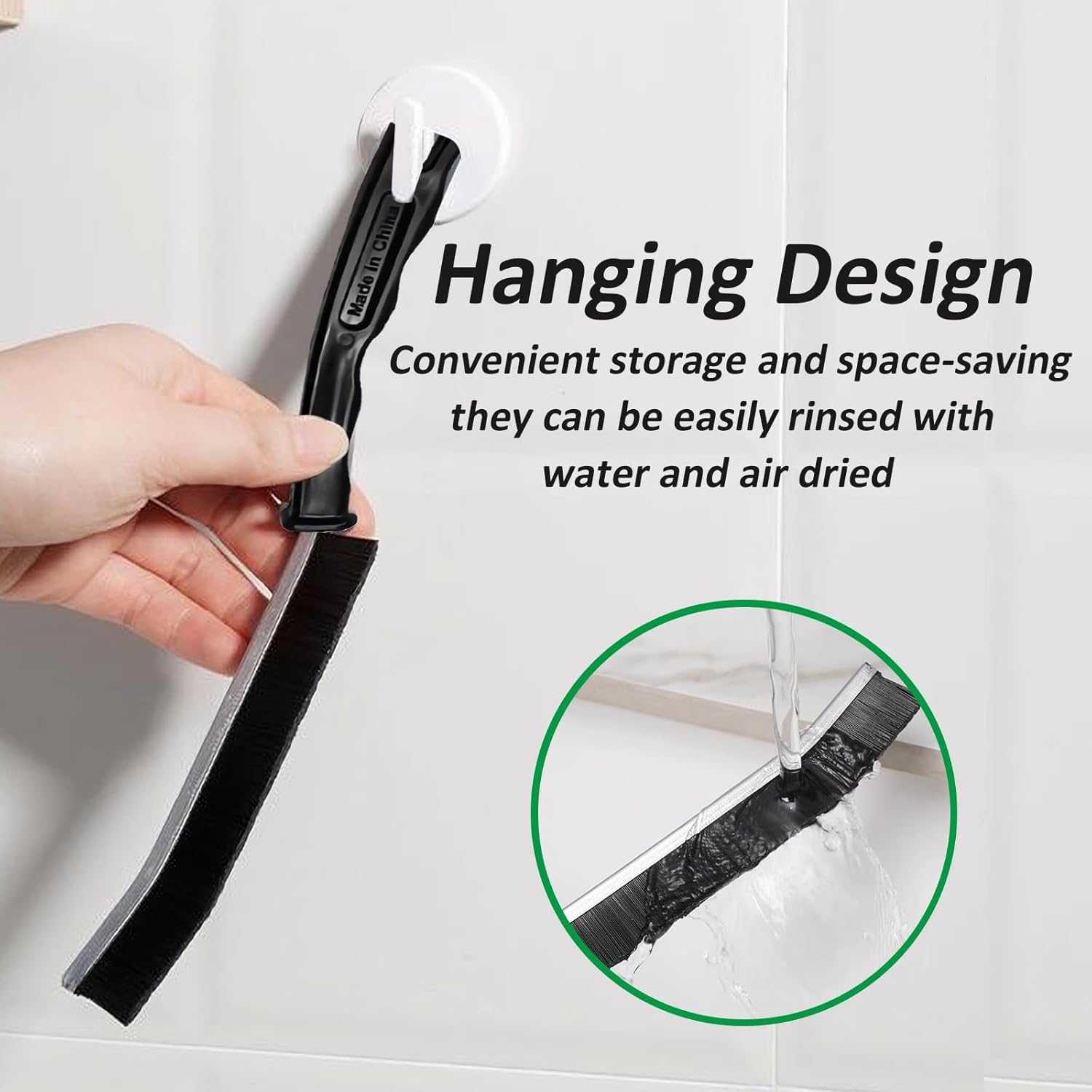 TOSKEAFI Crevice Cleaning Brush for Small Spaces 4-Piece Set