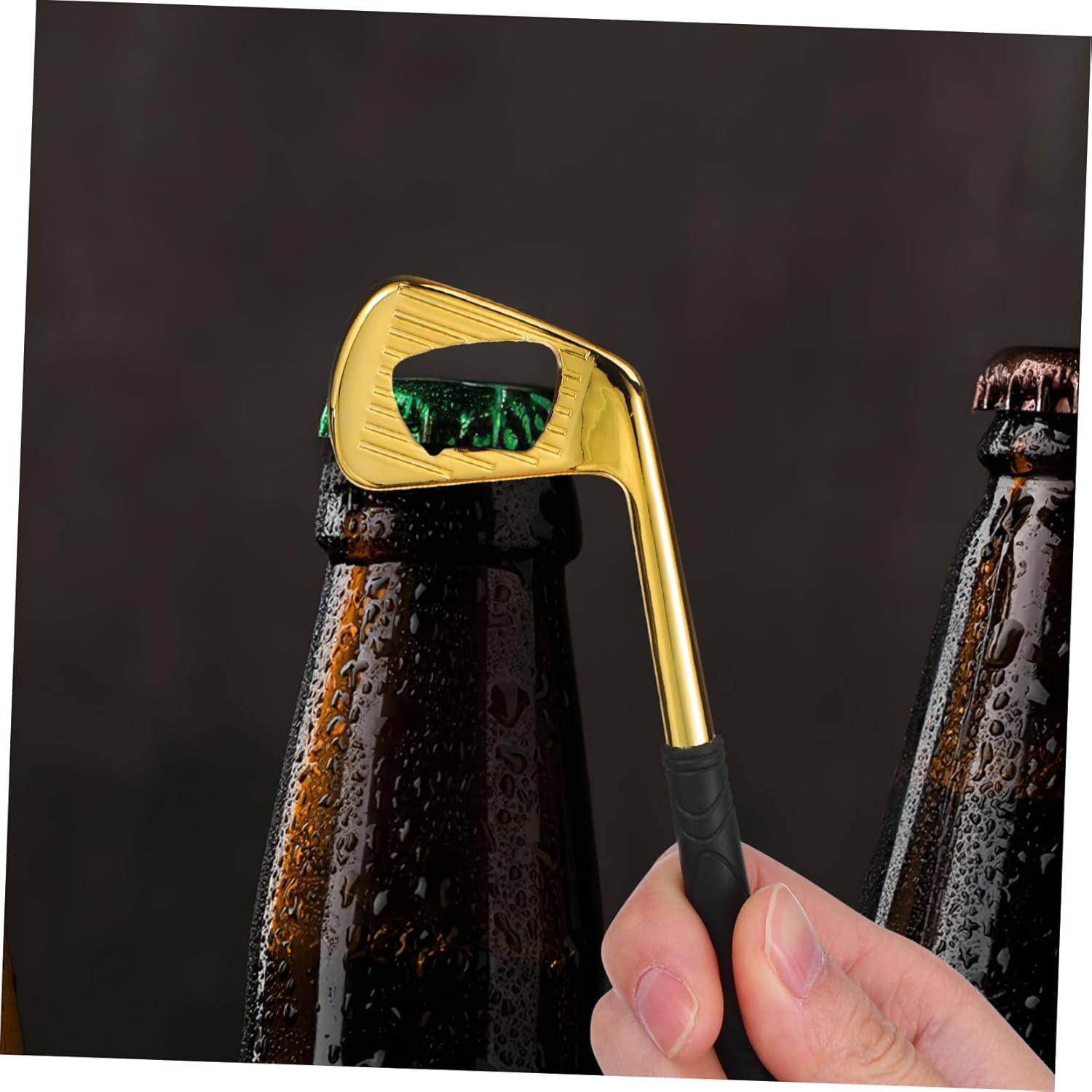 Golden Ciieeo Heart Shaped Beer Bottle Opener Drink Fountain Barennis Dads Gift