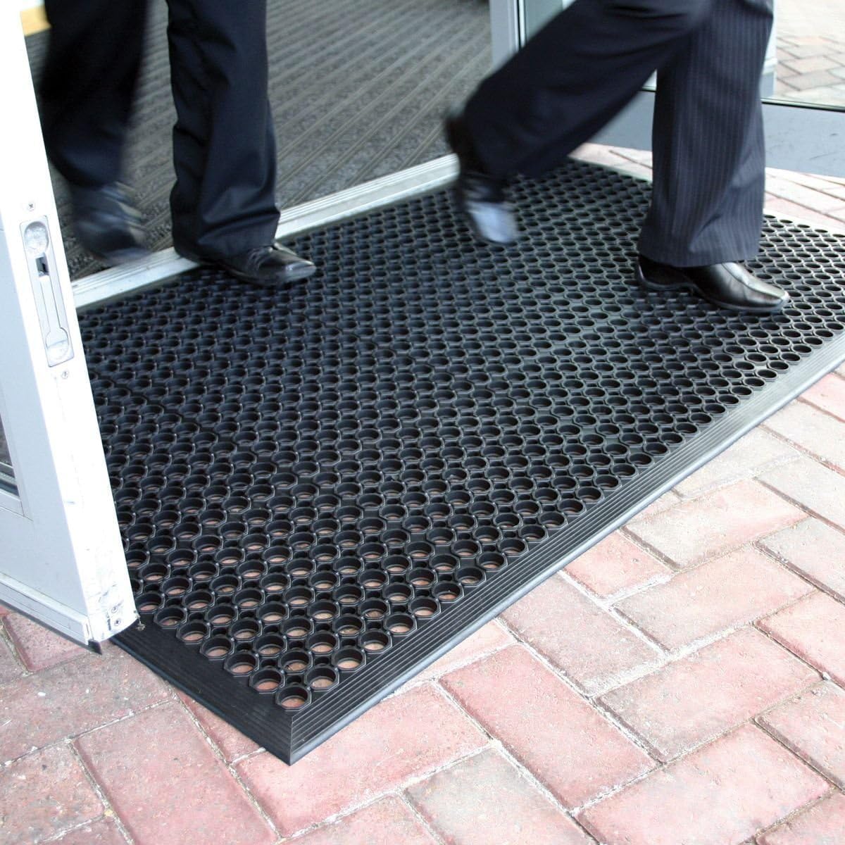 Heavy Duty Drainage Rubber Floor Mat 36x60